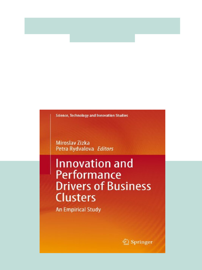 Innovation and Performance Drivers of Business Clusters An Empirical ...