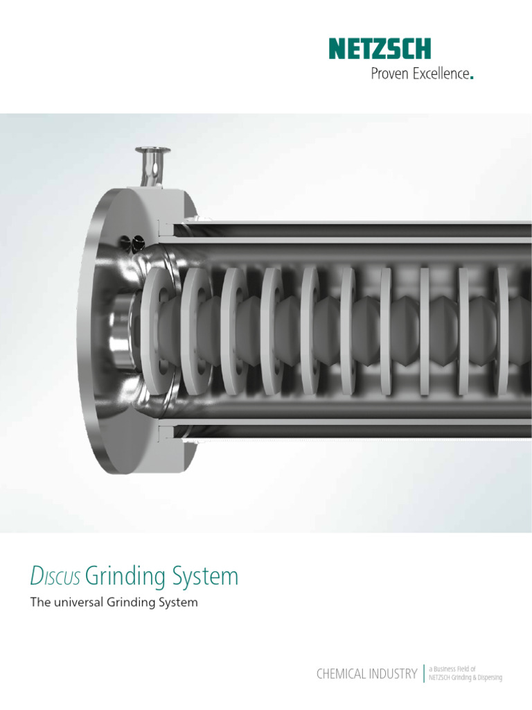 NETZSCH Discus Grinding System Overview | PDF | Heat Transfer ...