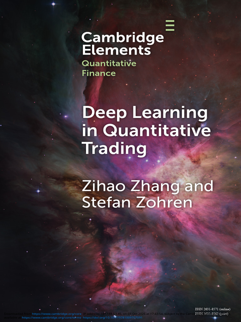 Deep Learning in Quantitative Trading | PDF | Probability Density Function  | Investing