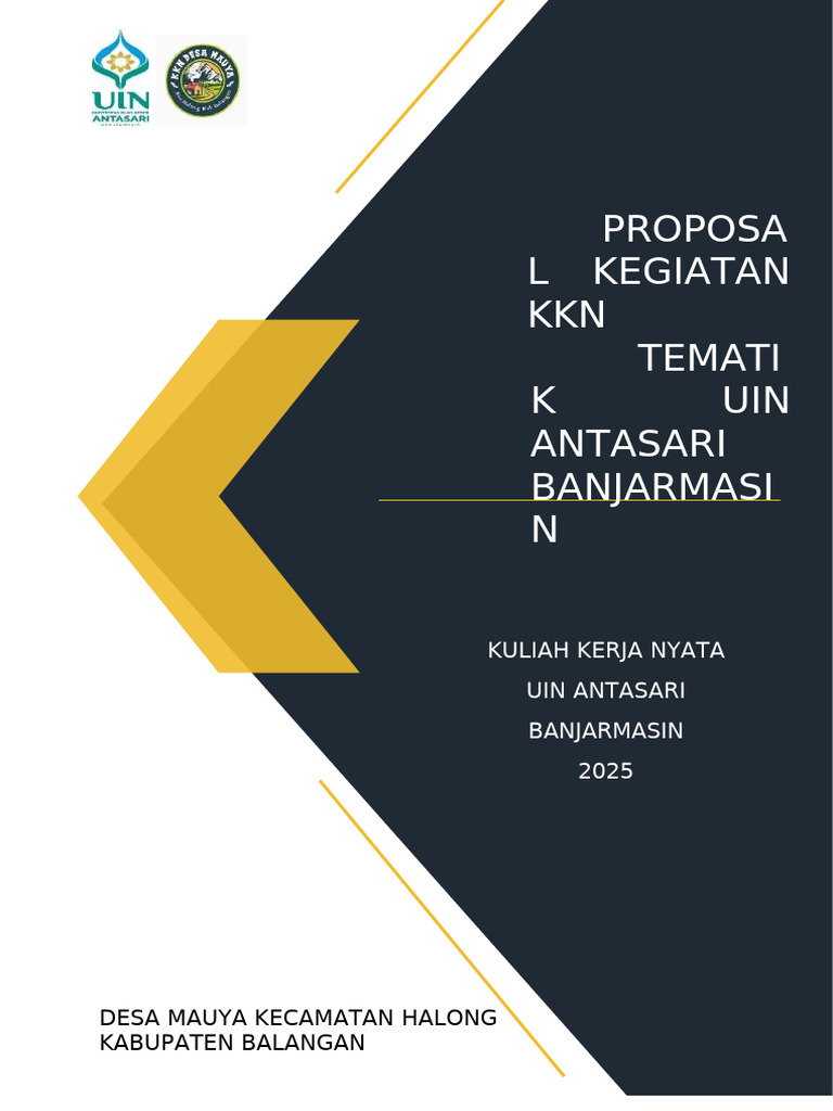 KKN Tematik di Desa Mauya 2025 | PDF