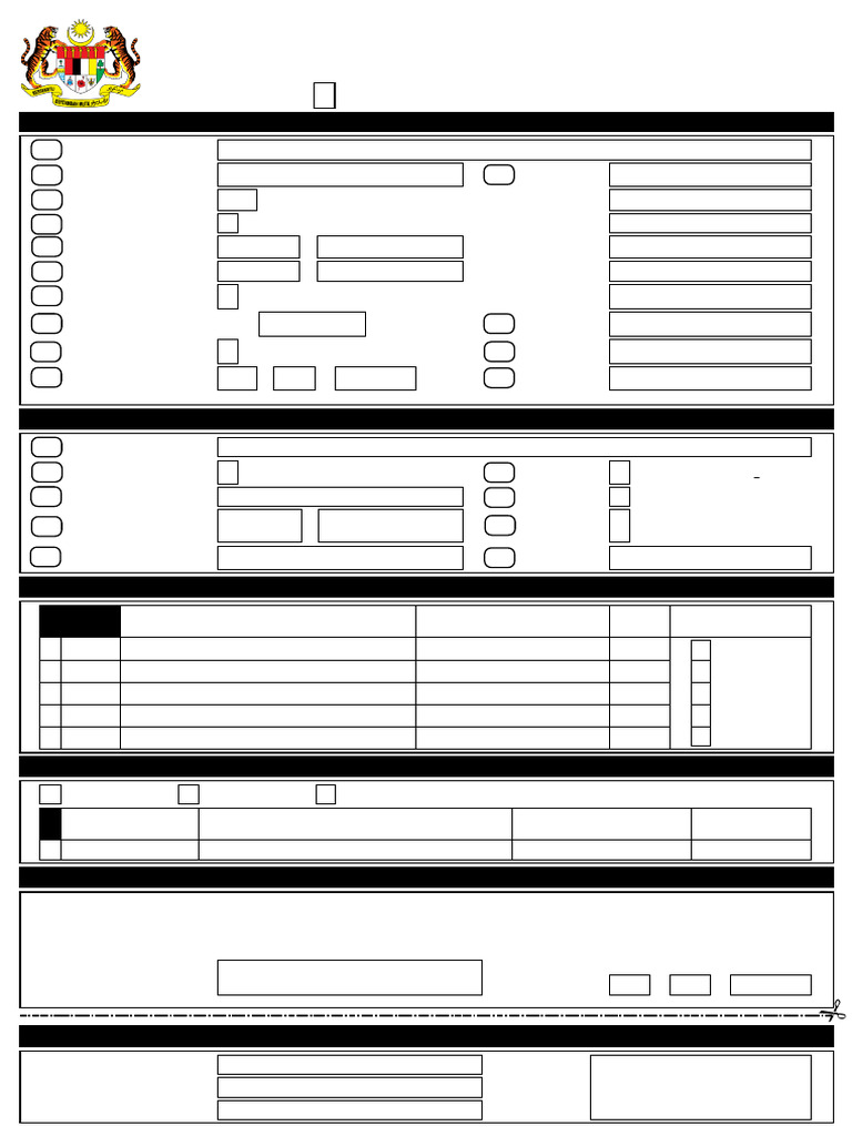BK-01 (Borang Permohonan STR 2025) | PDF