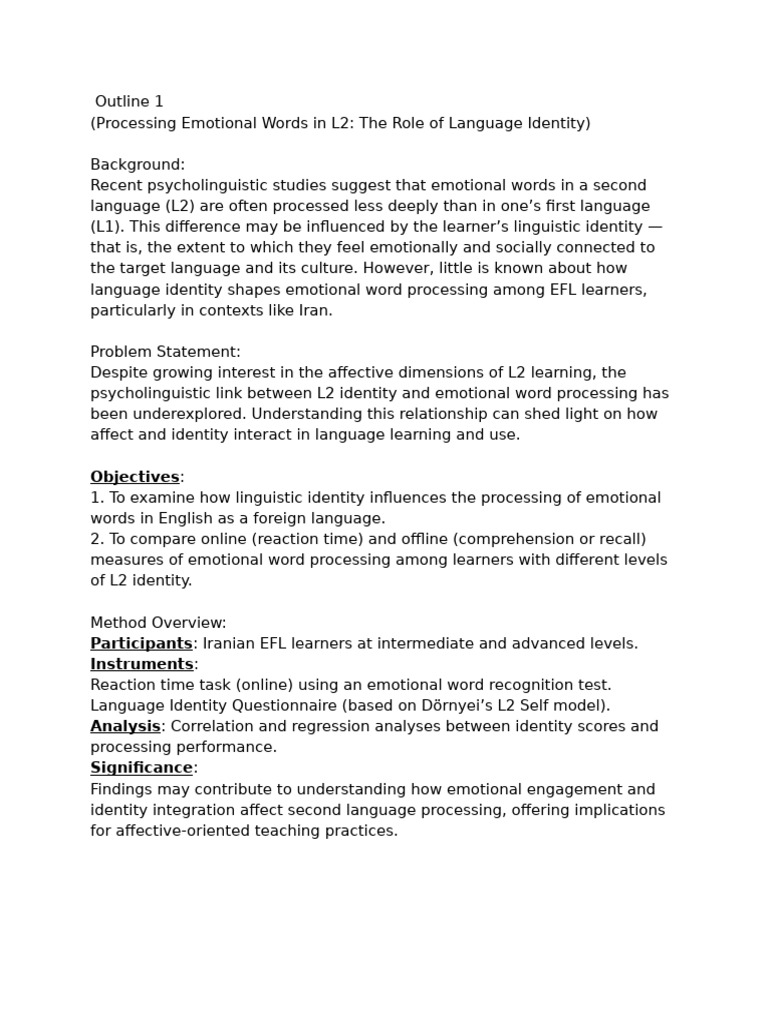 Objectives | PDF