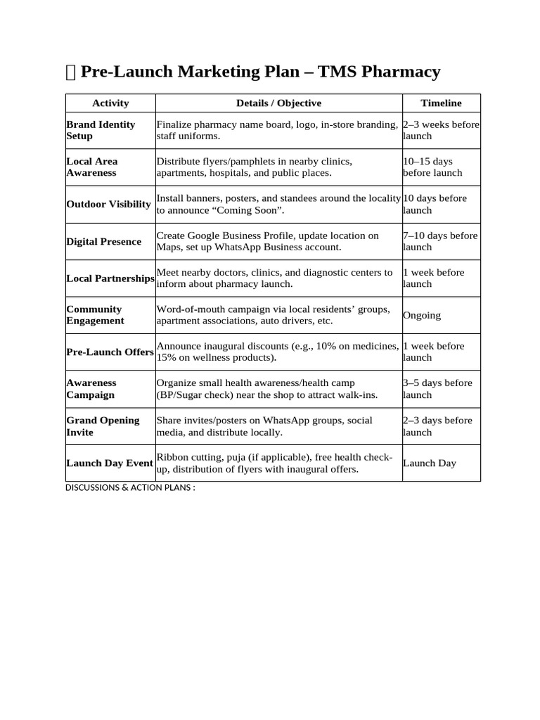 Pre Launch Marketing | PDF