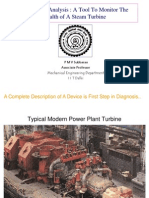 Steam Path Analysis: A Tool To Monitor The Health of A Steam Turbine