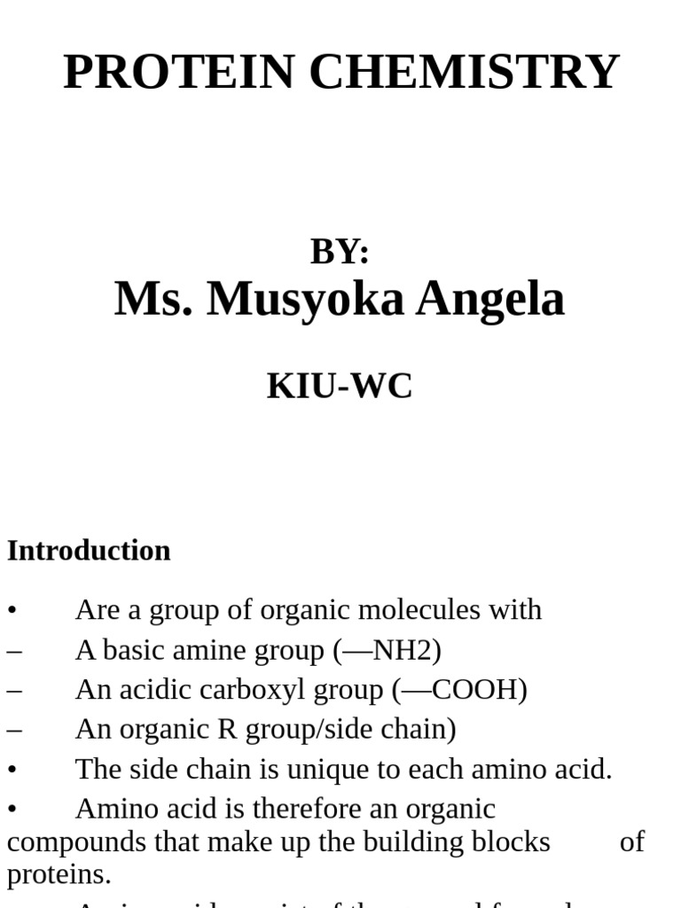 Understanding Amino Acids and Their Functions | PDF | Amino Acid ...