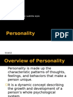 Personality: Click To Edit Master Subtitle Style