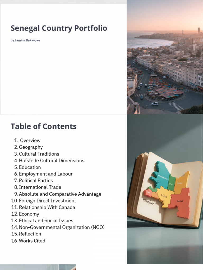 Senegal Country Overview and Insights | PDF | Senegal | Sustainability