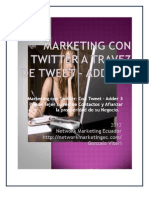 Marketing Con Twitter a Travez de Tweet – Adder 3