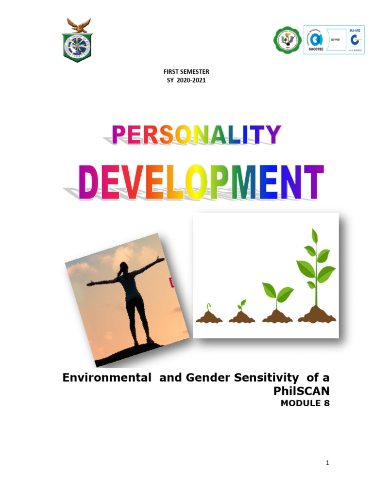 Perdev Module 8 - 1st Sem 2020-2021 v.1,0 | PDF | Environmental Impact ...