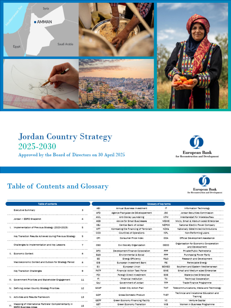 Jordan Country Strategy 2025 30 | PDF | Gross Domestic Product ...