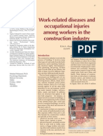 Work-Related Diseases and Occupational Injuries Among Workers in The Construction Industry (2004)