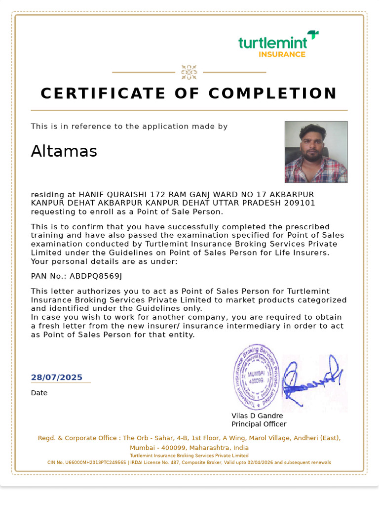 Altamas Insurance | PDF