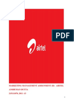  AIRTEL Marketing and Promotion