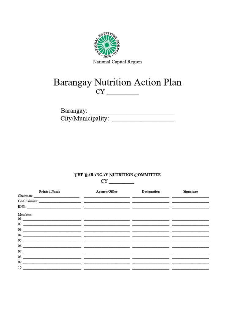 BNAP Cover Page | PDF