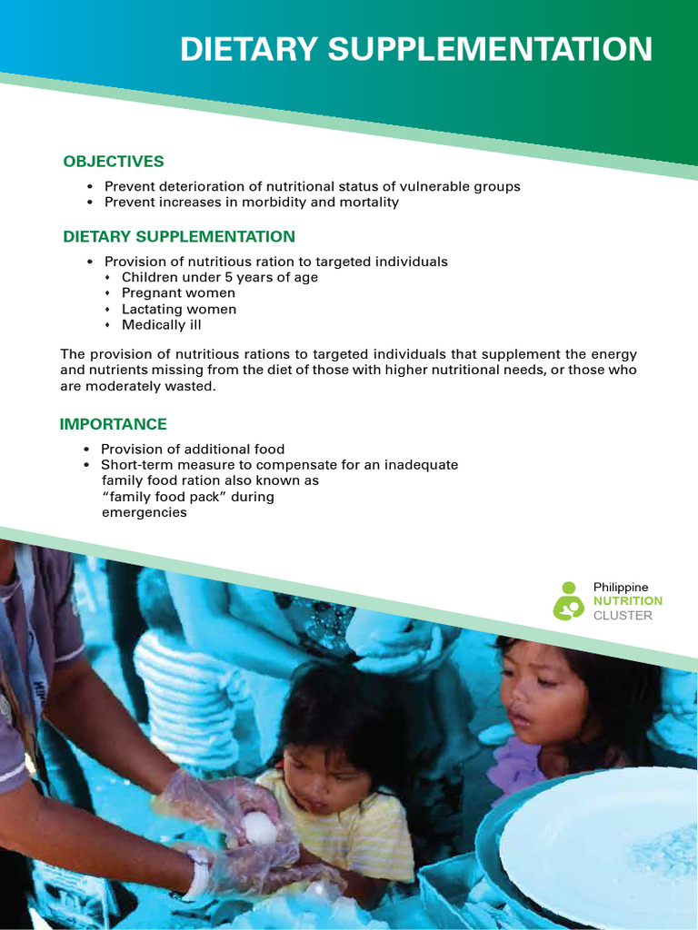 2 - Final - Job Aid - Dietary Supplementation As of 20 August 2021 ...