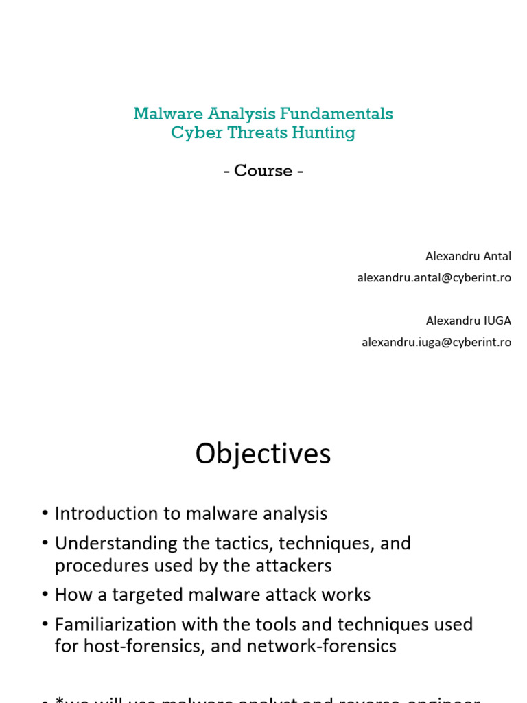 Malware Analysis Essentials for Security | PDF | Malware | Visual Basic ...