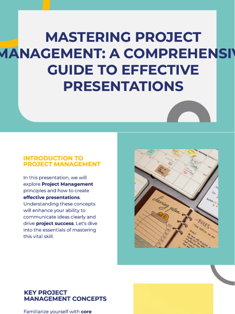 Effective Project Management Presentations | PDF
