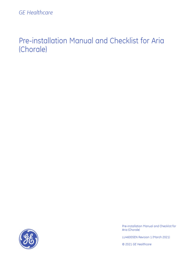 Aria (Chorale) Pre-installation Guide | PDF | Hertz | Power Supply