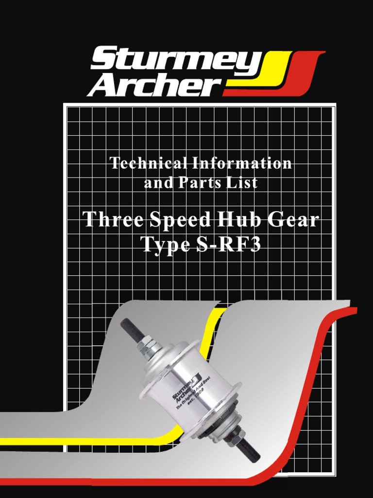 Sturmey Archer Fulcrum levier avec rondelle-HSJ905-5 et 3 vitesses Sturmey Hub
