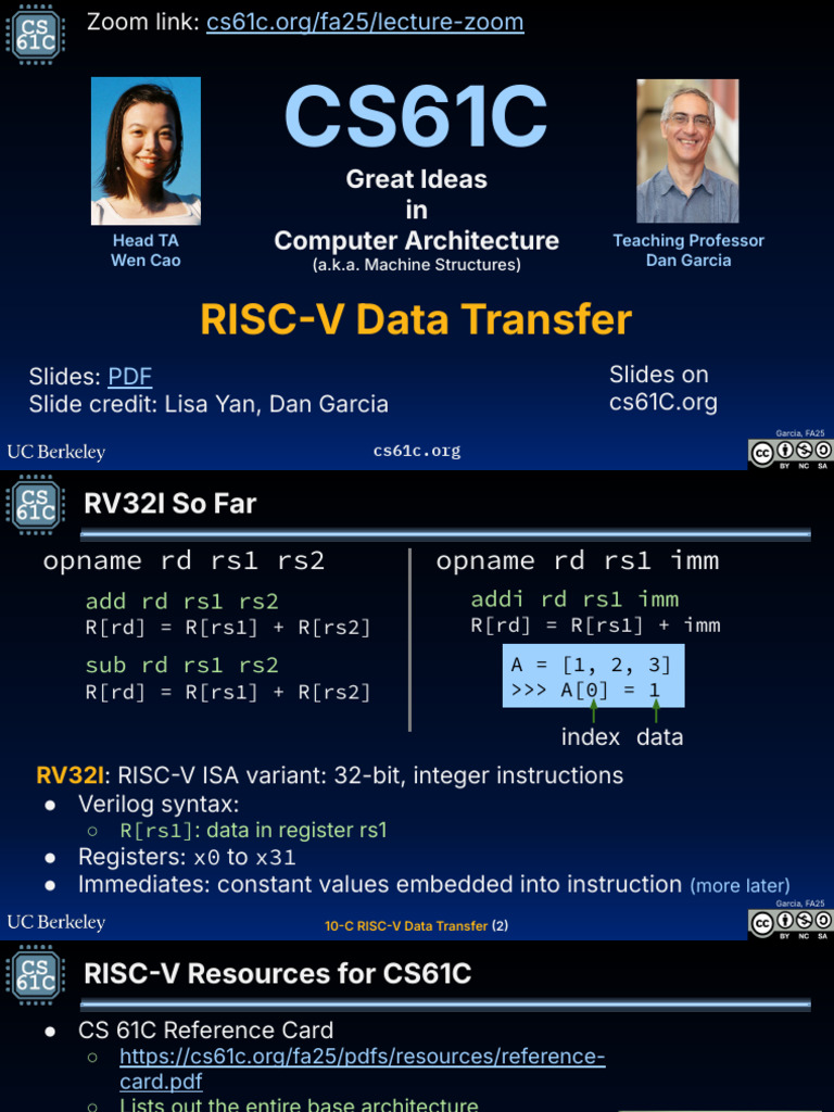 RISC-V Data Transfer Overview | PDF | Integer (Computer Science ...