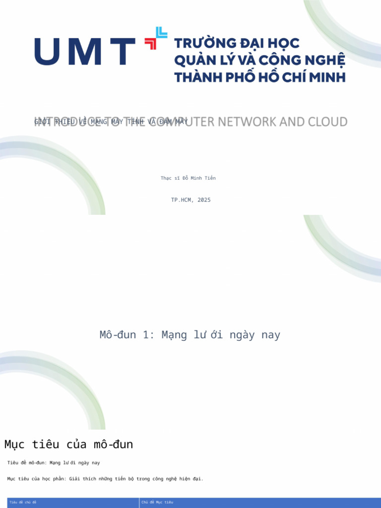 Introduce To The Computer Network and Cloud - VN | PDF