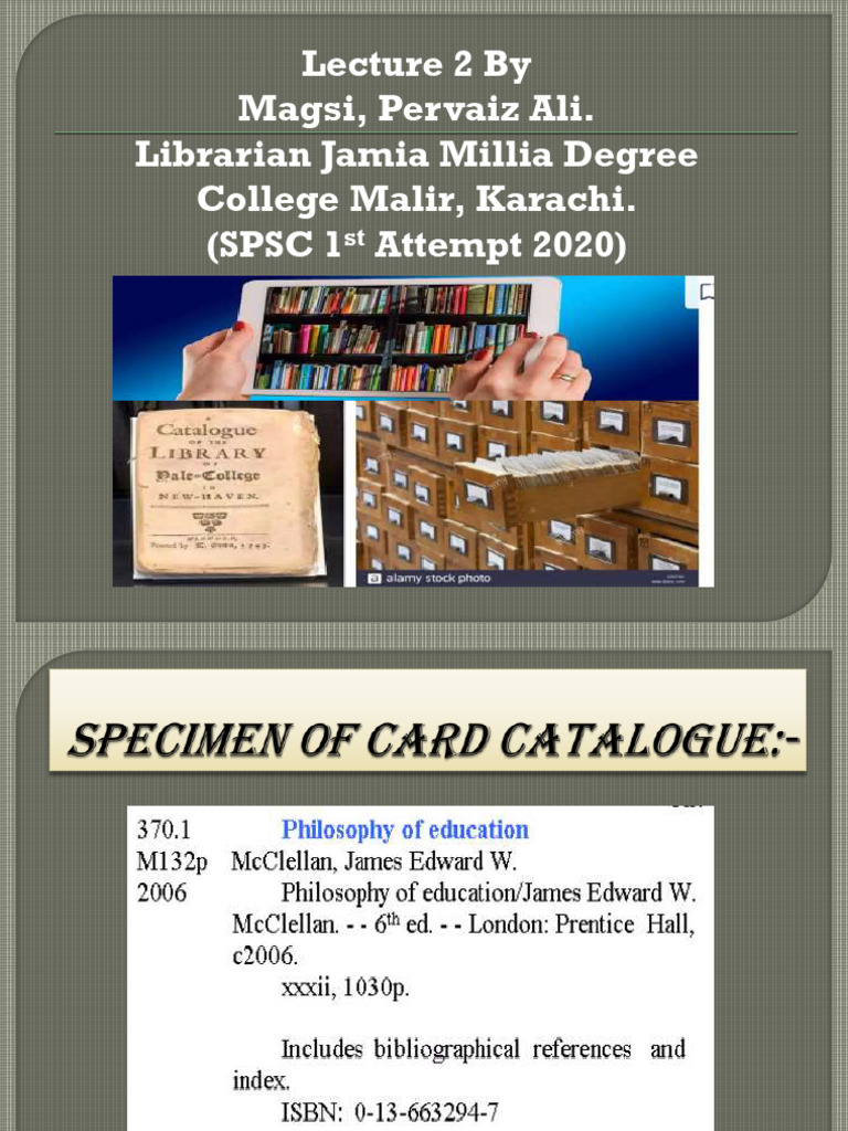 Library Catalogues: Types & Challenges | PDF | Libraries | Computing