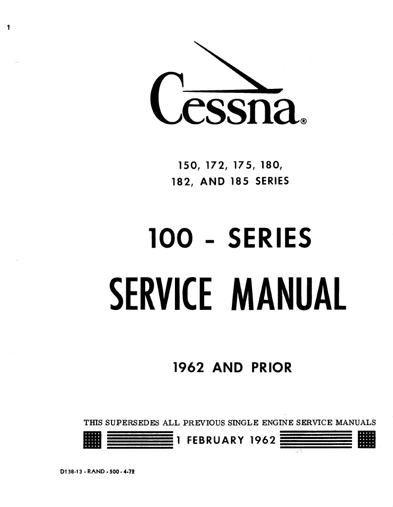 Cessna 172 Service MM | PDF