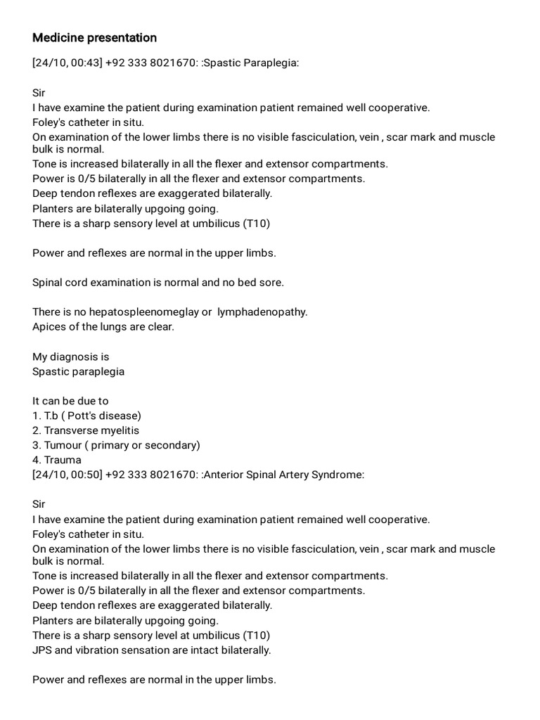 Part 2 Long Case Description | PDF | Pulse | Heart