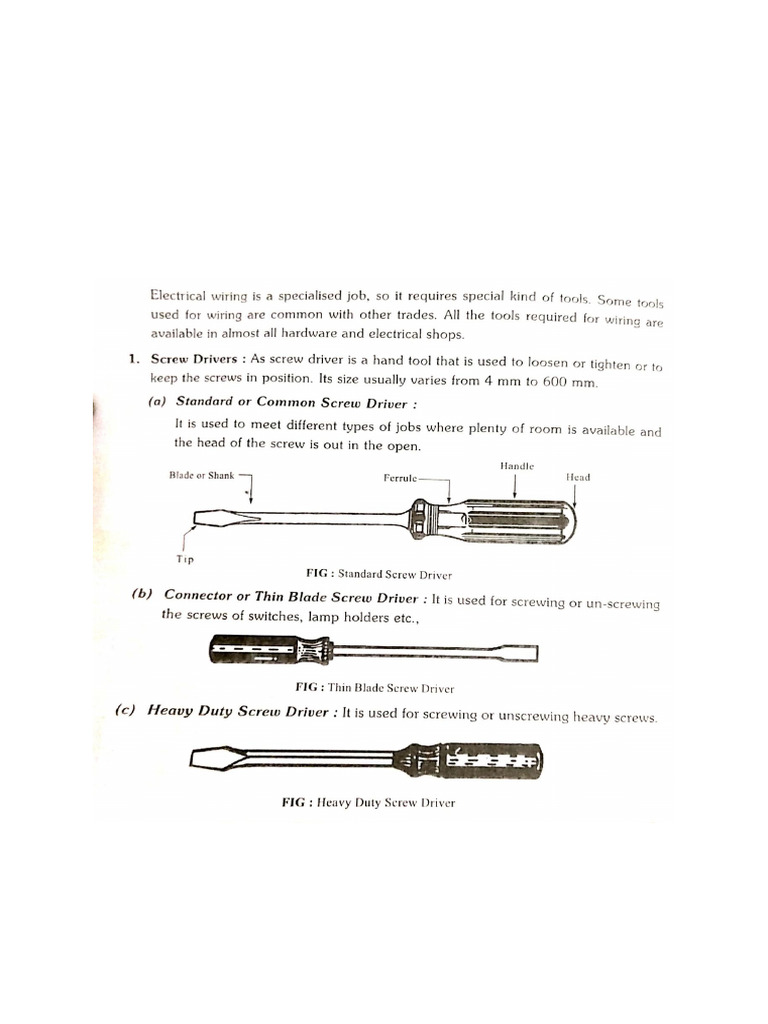 Wiring Tools and Accessories Guide | PDF | Fuse (Electrical) | Switch