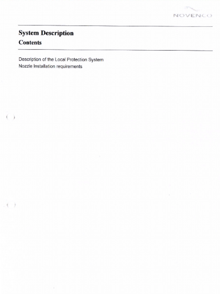 2.system Description Contents | PDF