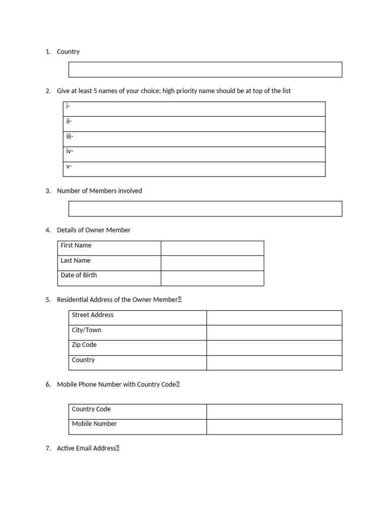 Requirements For LLC Formation-Draft - 2-34!5!3-2 | PDF