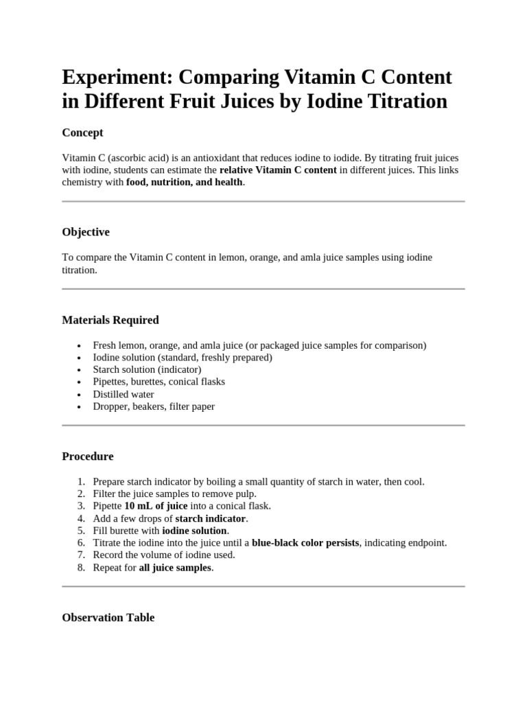 Experiment 3 | PDF