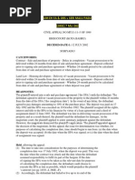 Case S&amp P Date of Contract