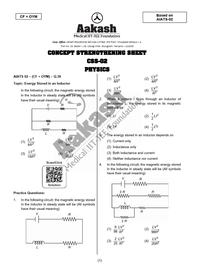 Concept+Strengthening+Sheet+ (CSS 02) +Based+on+AIATS 02+ (CF+OYM ...