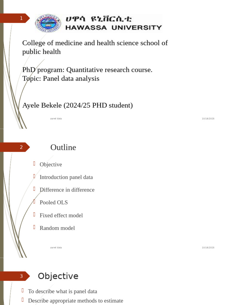 Panel Data Analysis Techniques Explained | PDF | Fixed Effects Model ...