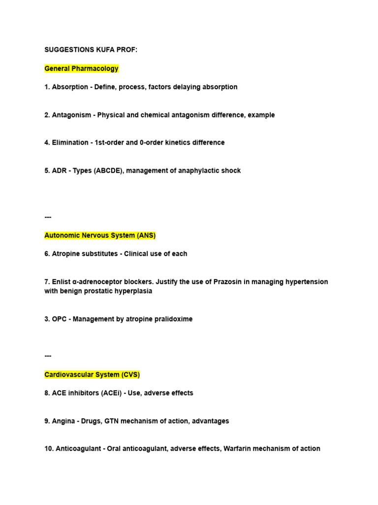 Pharma Suggestion | PDF