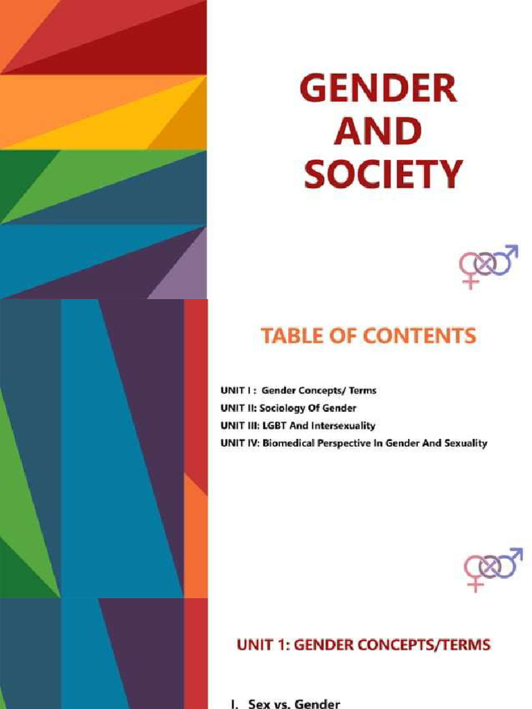 Gender and Society | PDF