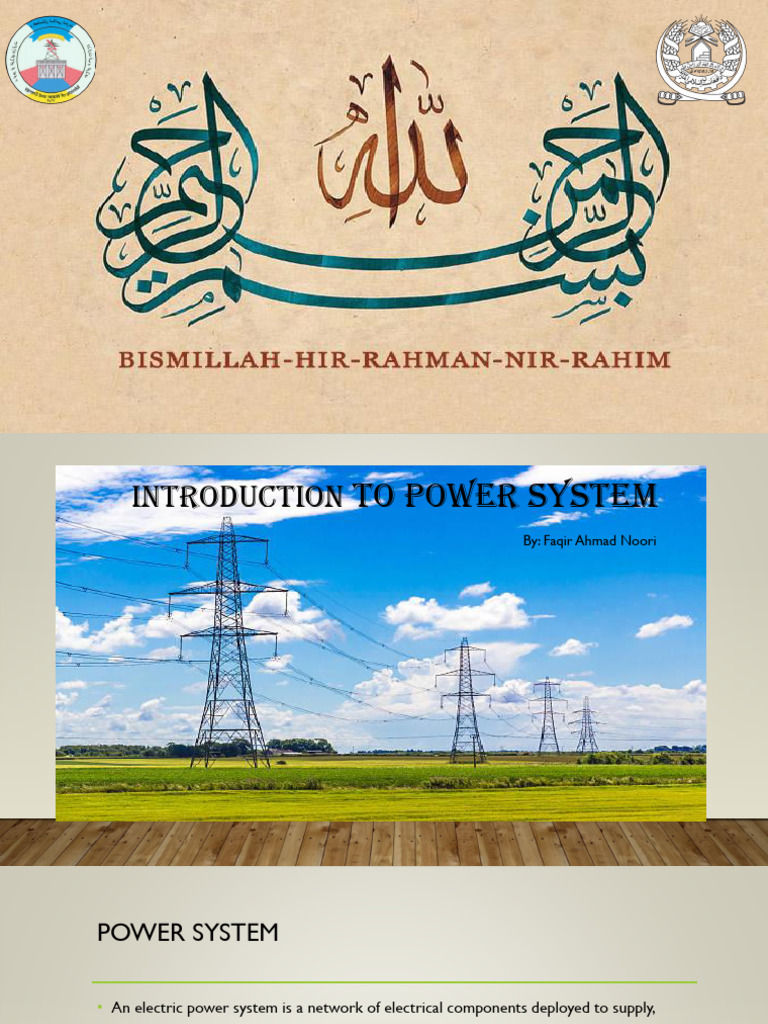 Overview of Electric Power Systems | PDF | Power Station | Electricity ...