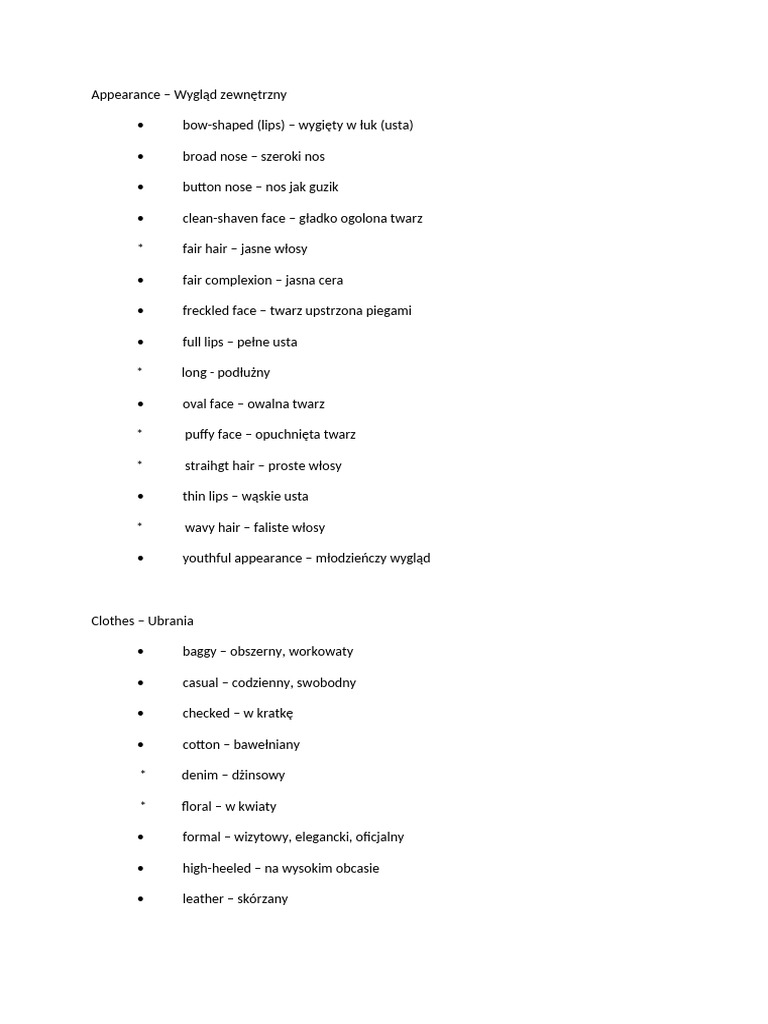 Appearance | PDF