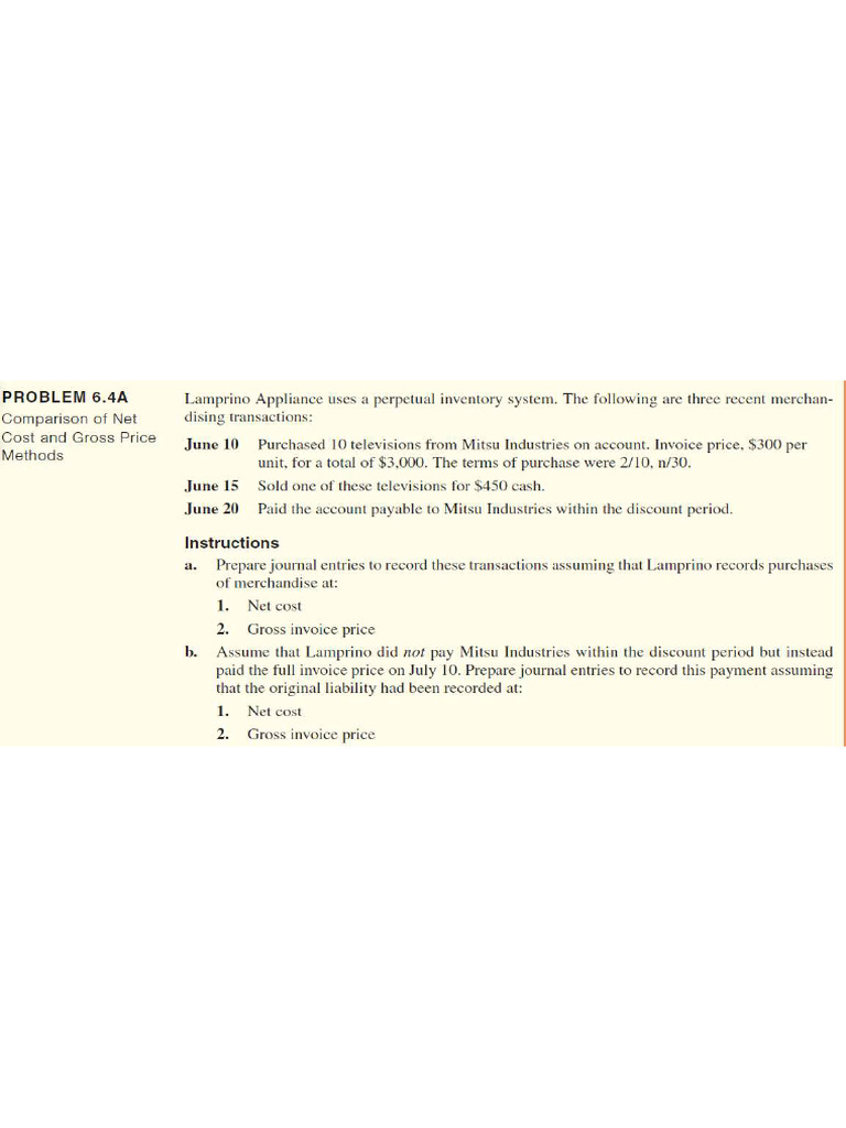 Perpetual Inventory Numericals | PDF