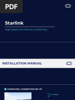 Starlink Standard Kit Installation Guide | PDF | Antenna (Radio) | Wi Fi