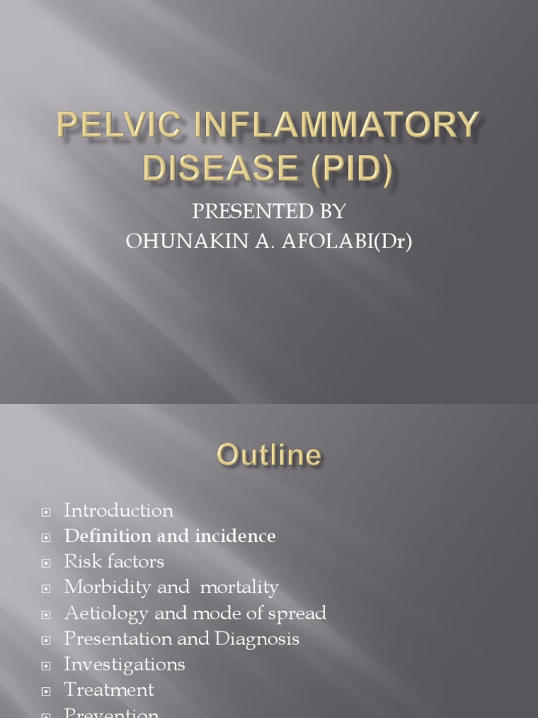 Overview of Pelvic Inflammatory Disease | PDF | Sexual Anatomy | Public ...