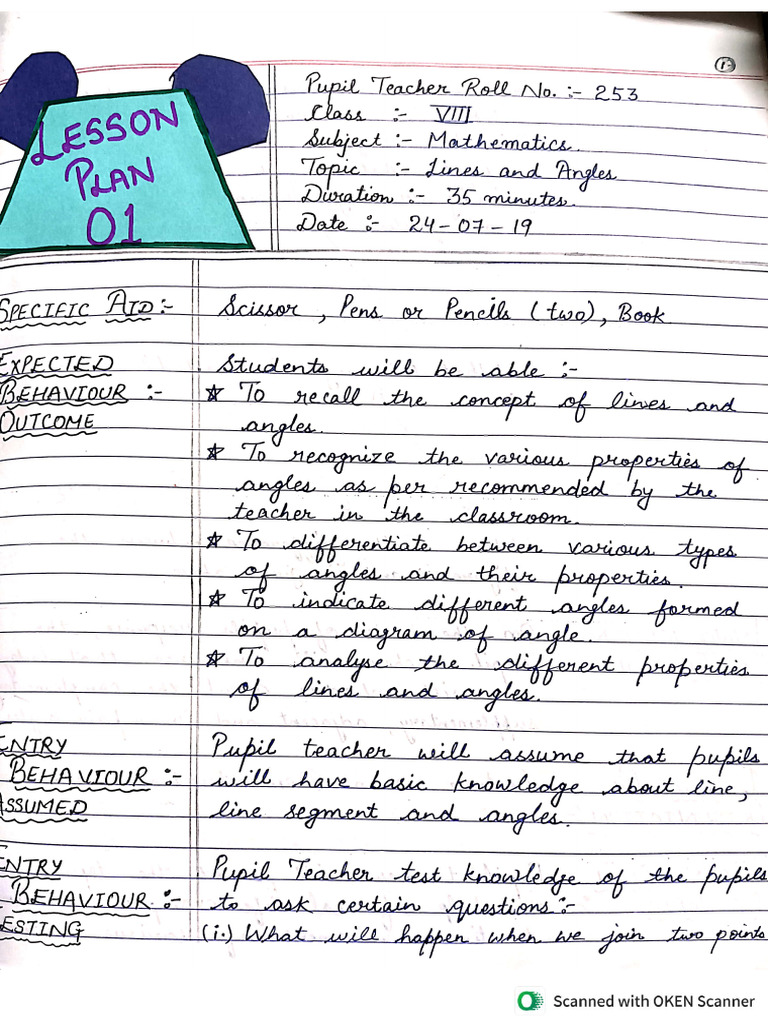 Macro Lesson Plan of Maths | PDF
