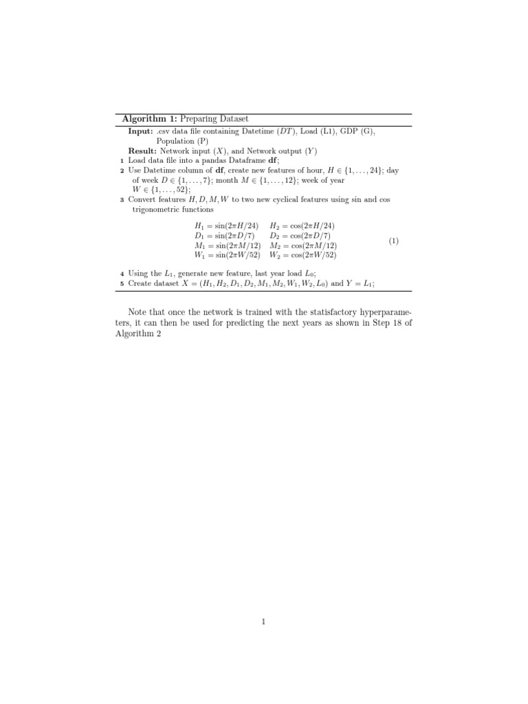 Load Forecasting with LSTM Algorithm | PDF | Mean Squared Error ...