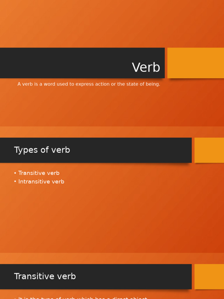 Understanding Transitive and Intransitive Verbs | PDF