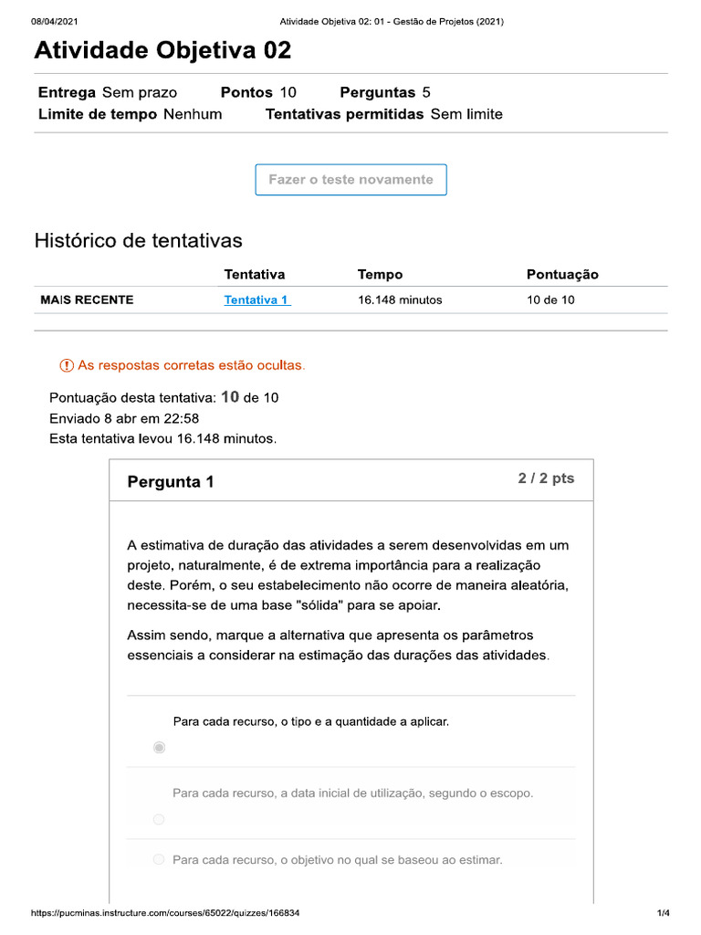 Atividade 2 | PDF