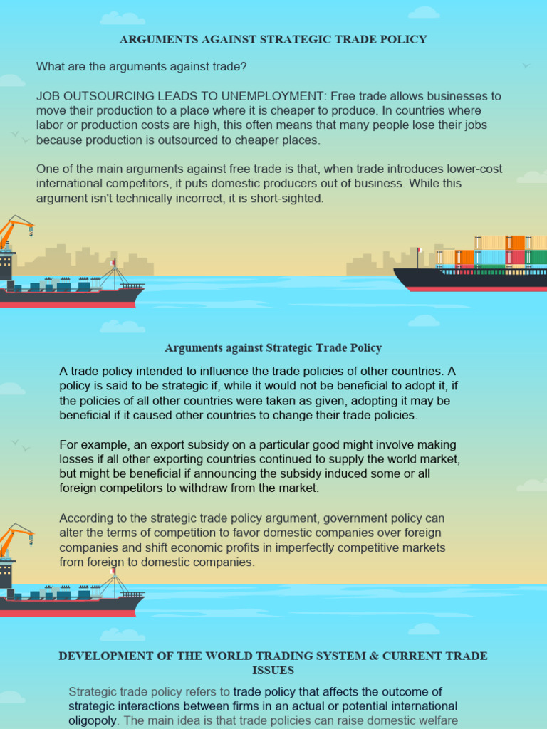 Arguments Against Trade Barriers | PDF | Tariff | Taxes