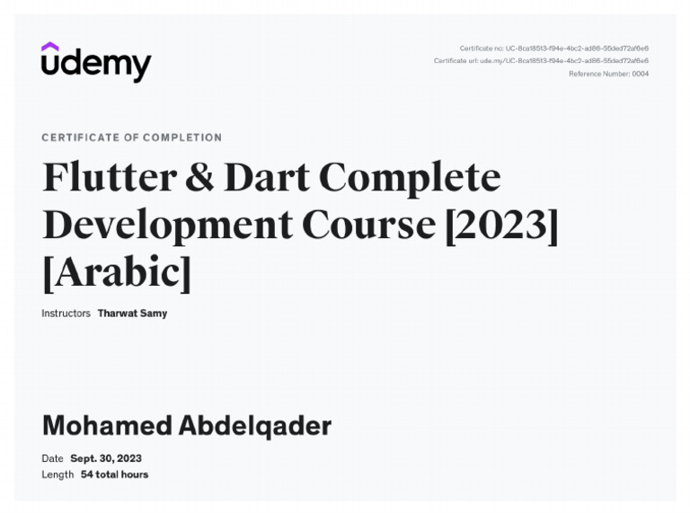 Certificate Course | PDF