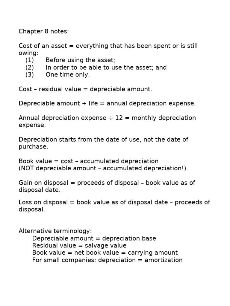 Chapter 8 Notes | PDF