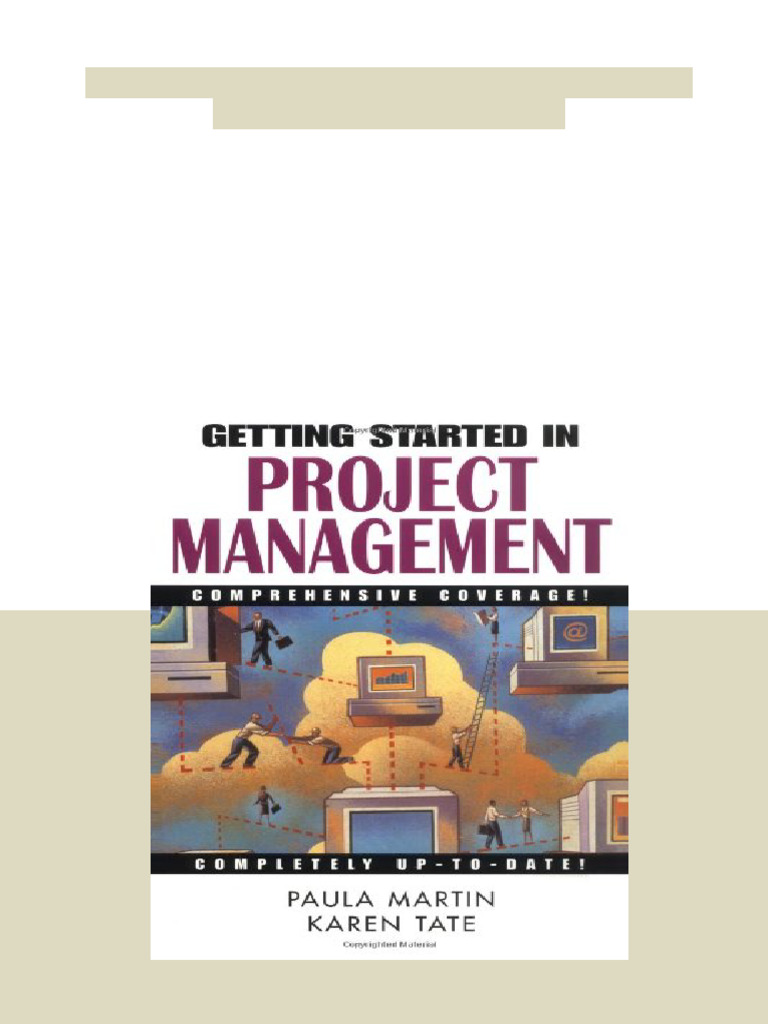 Getting Started in Project Management 1st Edition Karen Tate All ...